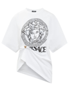 VERSACE VERSACE RUCHED CREWNECK T