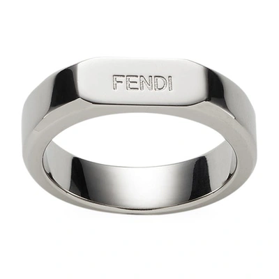 Fendi Ring In Argent