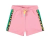 Marc Jacobs Logo Side-stripe Shorts In Pink