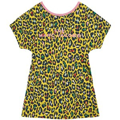 The Marc Jacobs Marc Jacobs Girls Teen Yellow Cheetah Dress