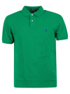 Polo Ralph Lauren Embroidered Logo Polo Shirt In Billiard
