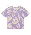 Paade Mode Tulip Floral Jersey T-shirt In Tulip Violet