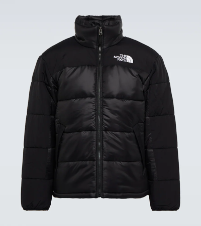 The North Face Himalayan Insulated Nylon Down Jacket In Black