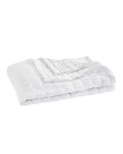 Matouk Panama Full/queen Coverlet In White