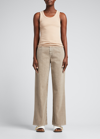 Agolde Poppy Sleeveless Tank Top In Donut (almond B