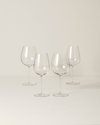 LENOX SIGNATURE SERIES WARM & COOL REGION 4-PIECE WINE GLASS SET