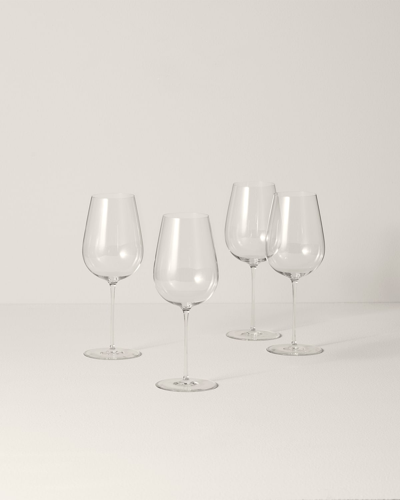 Lenox Signature Series Cool-region 4-piece Wine Glass Set In Clear