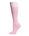 VERSACE GRECA INTARSIA KNEE-HIGH SOCKS