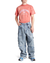 Balenciaga Raver Relaxed-fit Wide-leg Denim Jeans In Lt Blue