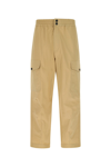 Msgm Beige Stretch Cotton Cargo Pant  Nd  Uomo 52 In Brown