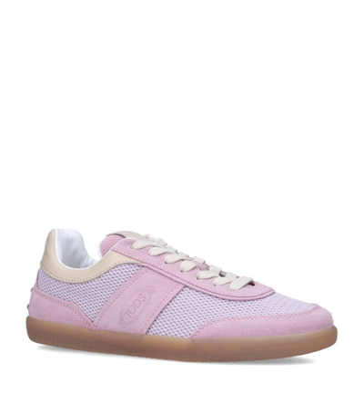 Tod's Tabs Sneakers In Pink