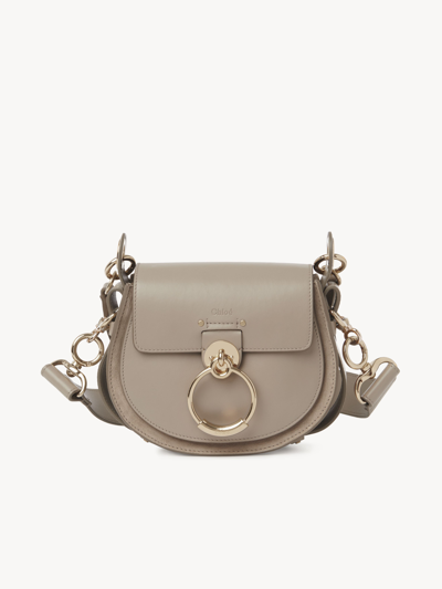 Chloé Small Tess Bag In Grey