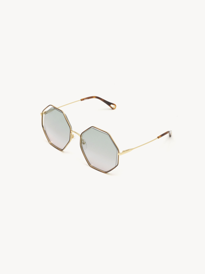 Chloé Poppy Sunglasses In Brun