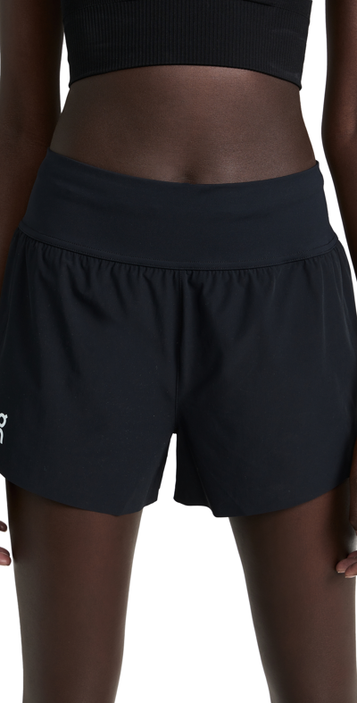 On Black Running 2.0 Shorts