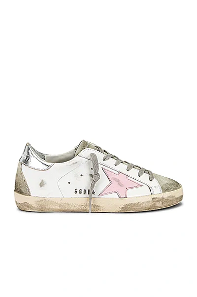 Golden Goose Superstar Shoes In White