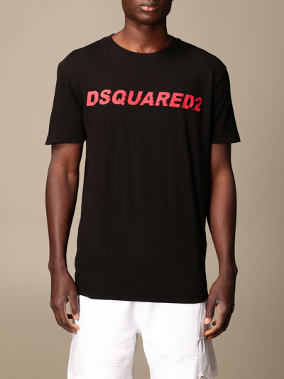 Dsquared2 Basic T-shirt With Logo In Black