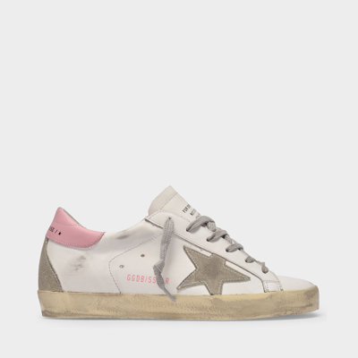 Golden Goose Super-star Sneakers -  - Multi - Leather In White