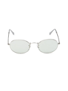 Ray Ban Ray-ban Oval Sunglasses, Rb3547 51 In Silver