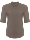 Attico T-shirts In Beige