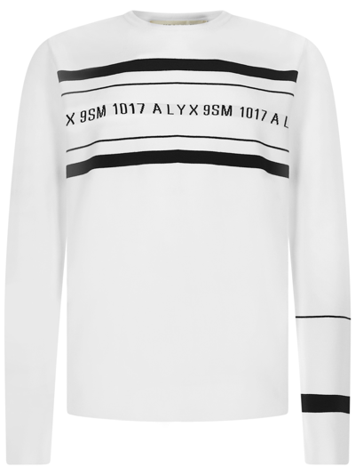 Alyx White Band Logo Jumper