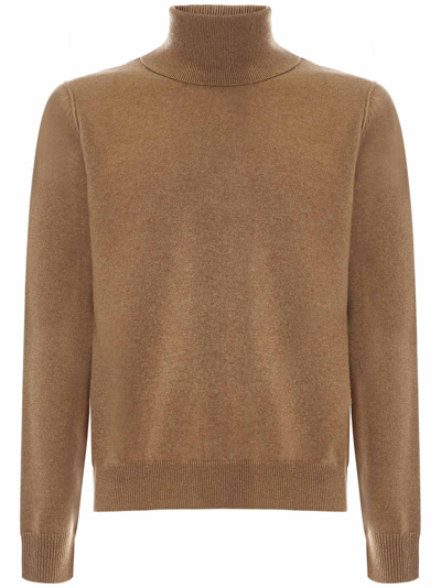 Maison Margiela Sweaters Camel