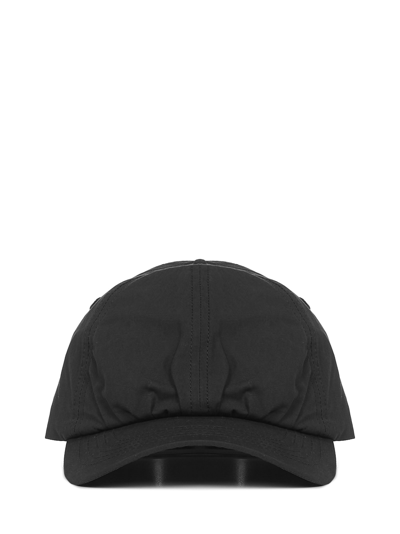 A-cold-wall* A Cold Wall Crinkle Nylon Baseball Cap In Black