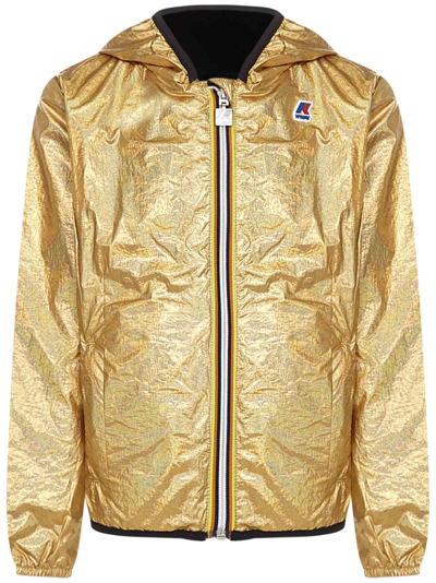 K-way Junior Lily Plus.2 Jacket In Gold | ModeSens