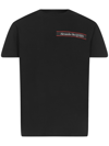 Alexander Mcqueen Logo T-shirt In Black