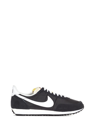 Nike Waffle 2 Sp Leather And Suede-trimmed Nylon Sneakers In Black