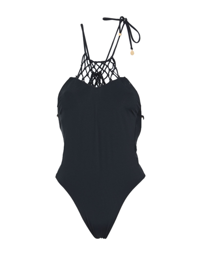 Stella Mccartney One-piece Swimsuits In Black