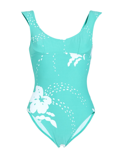 Maison Lejaby One-piece Swimsuits In Green