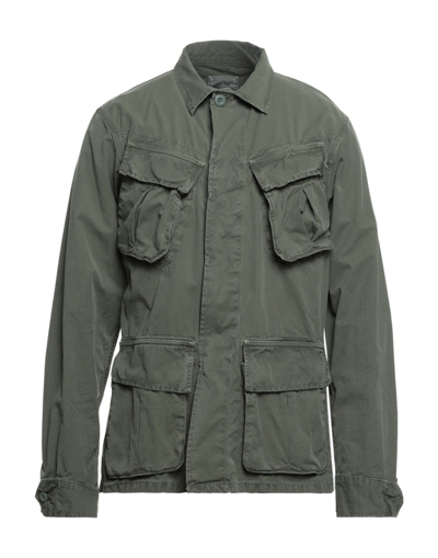 Chesap Eake's Jackets In Military Green