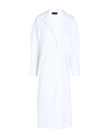 Roberto Collina Overcoats In White