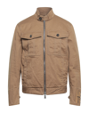 Dsquared2 Jackets In Beige