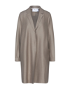 Harris Wharf London Coats In Light Brown