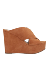 Sergio Rossi Sandals In Tan
