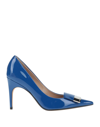 Sergio Rossi Pumps In Bright Blue
