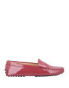 Tod's Loafers In Pastel Pink