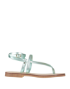 Chatulle Sandals In Light Green