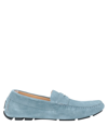 Boemos Loafers In Pastel Blue