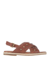 Geox Sandals In Brown