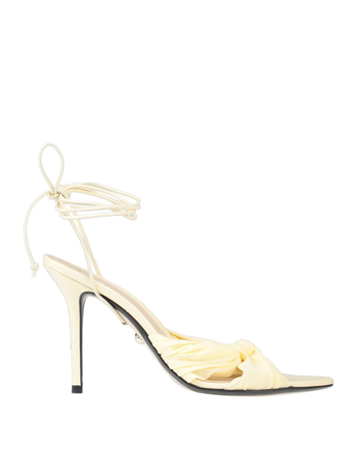 Alevì Milano Sandals In Light Yellow