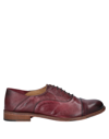 Exton Lace-up Shoes In Maroon