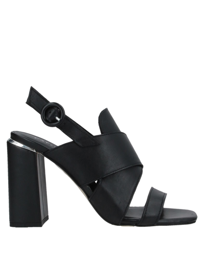 Cafènoir Sandals In Black