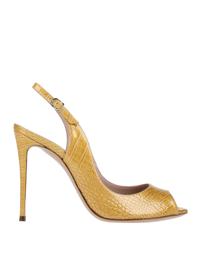 Casadei Sandals In Yellow