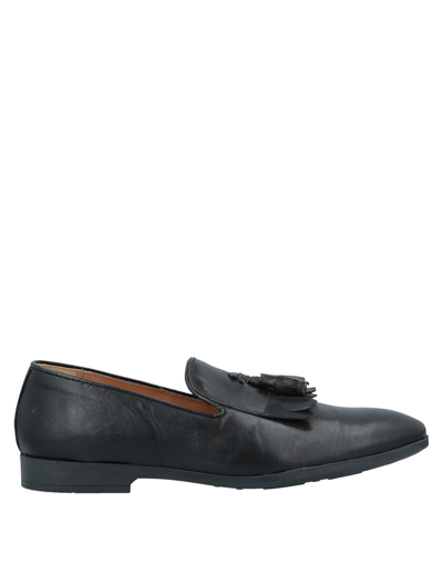 John Bakery Loafers In Black