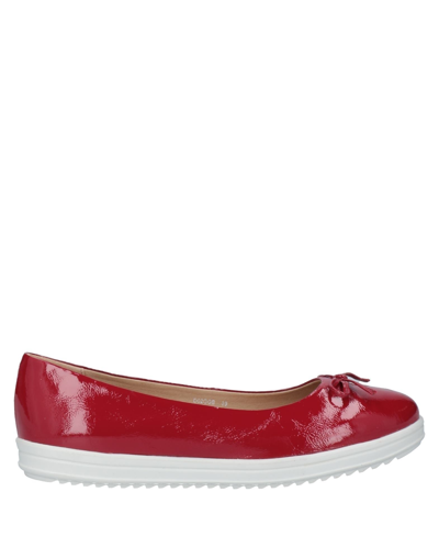 Geox Ballet Flats In Red