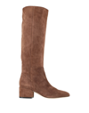 Sergio Rossi Knee Boots In Brown