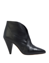 Isabel Marant Ankle Boots Leather In Black