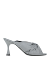 Balenciaga Sandals In Grey